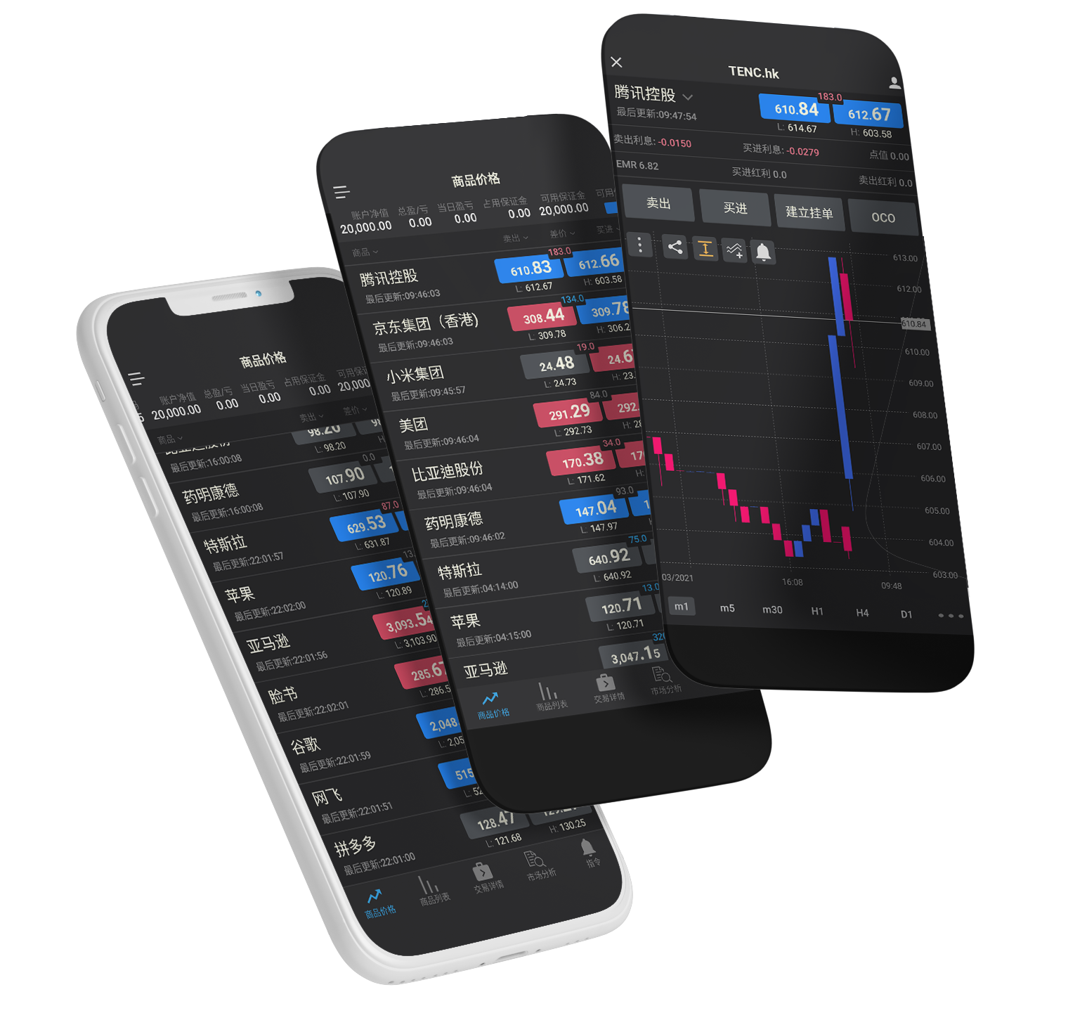 Gate App下载二维码与手机交易界面